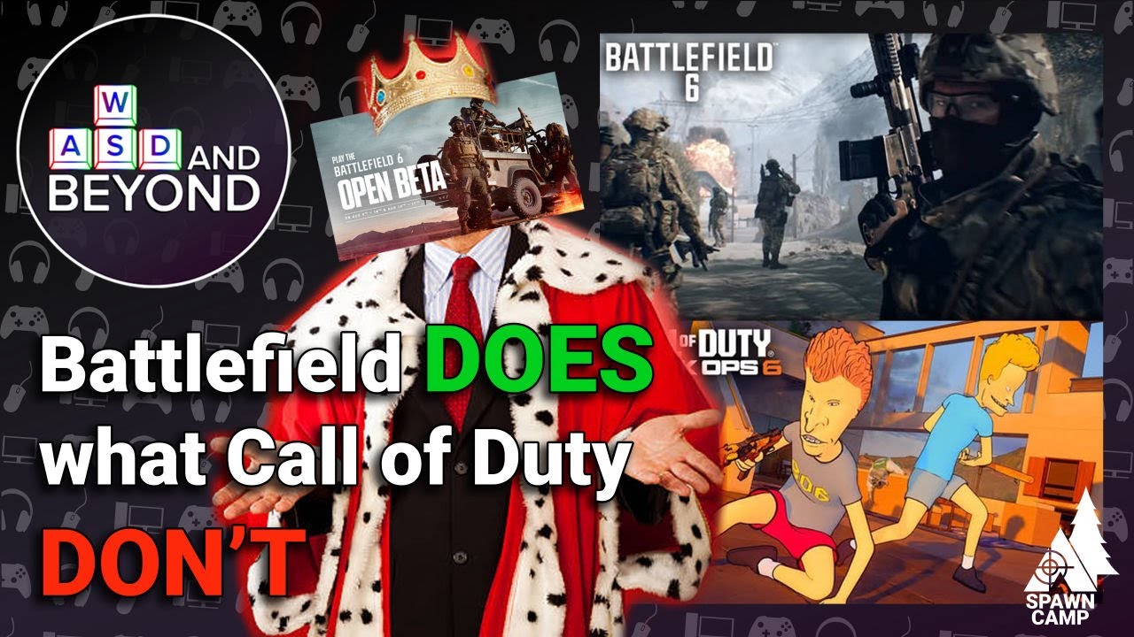 Battlefield does what Call of Duty don't! | WASD and Beyond