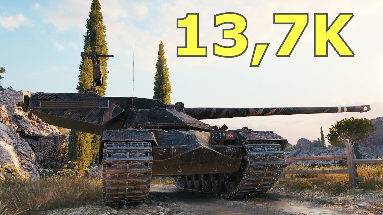 World of Tanks AMX 67 Imbattable - 6 Kills 13,7K Damage