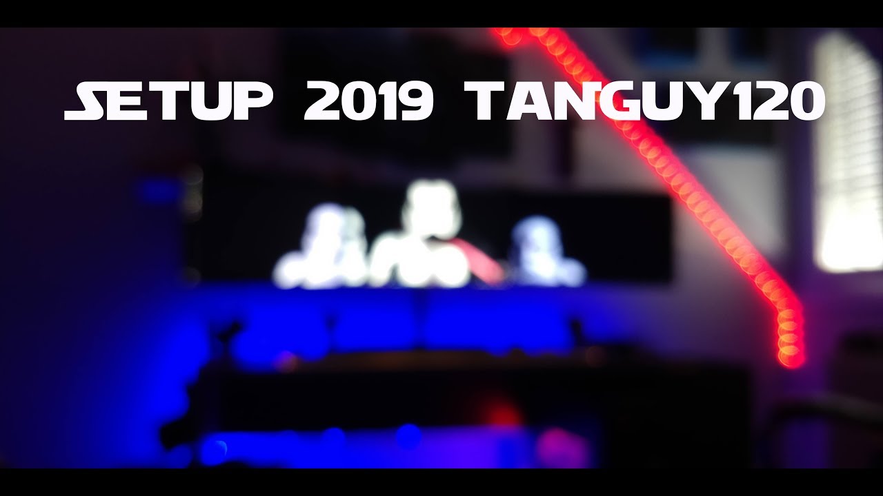 SETUP 2019 ! Ecran 165hz avec triple support !