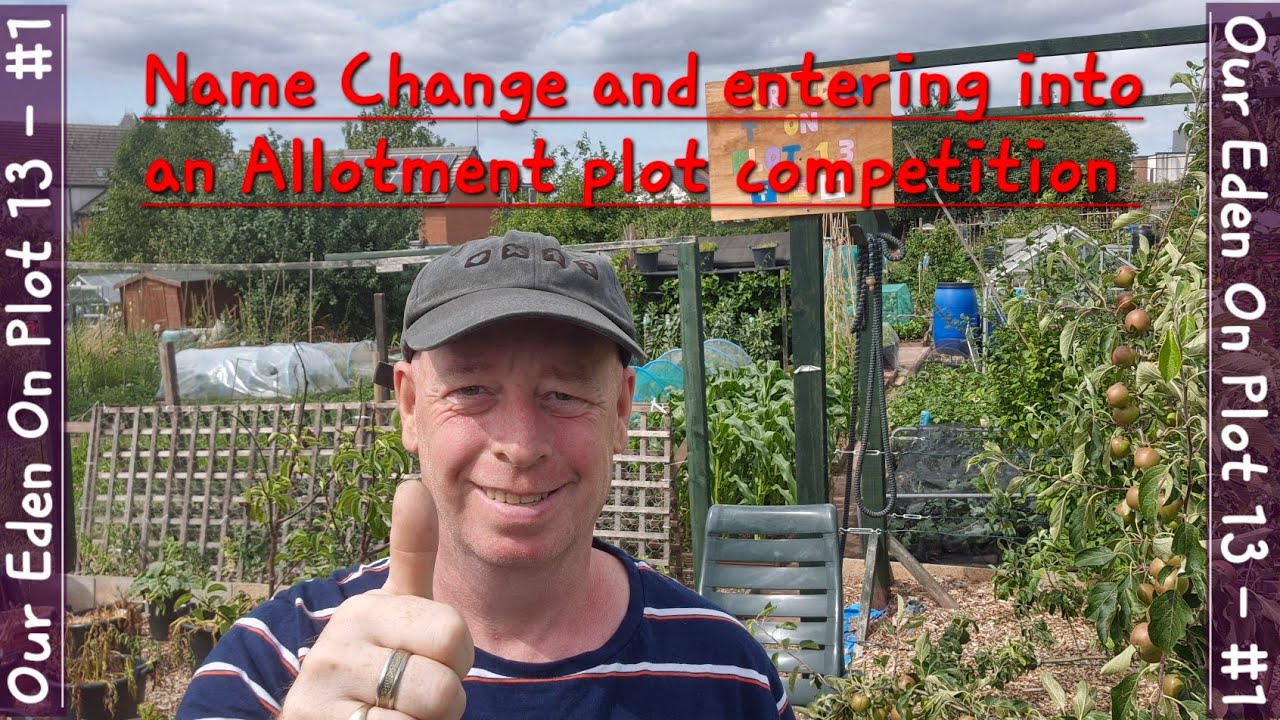 #1 - We have changed our name and entered into an Allotment Plot competition.