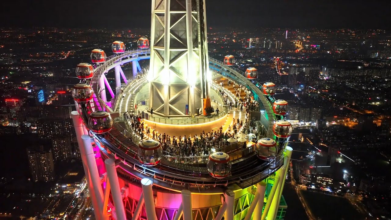 Night in the Pearl River New Town, Guangzhou, China!