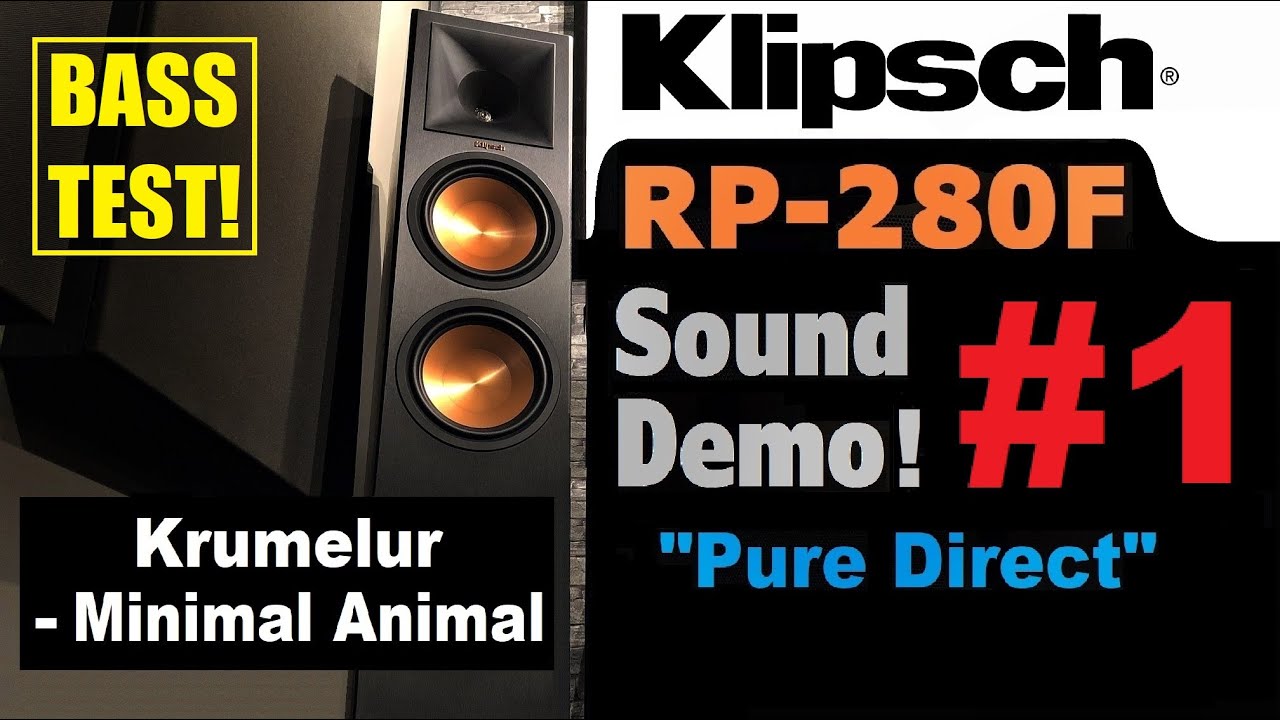 Klipsch RP-280F - Sound Demo #1 - In My Dolby Atmos 7.2.4 Klipsch and SVS Small Home Theater Room
