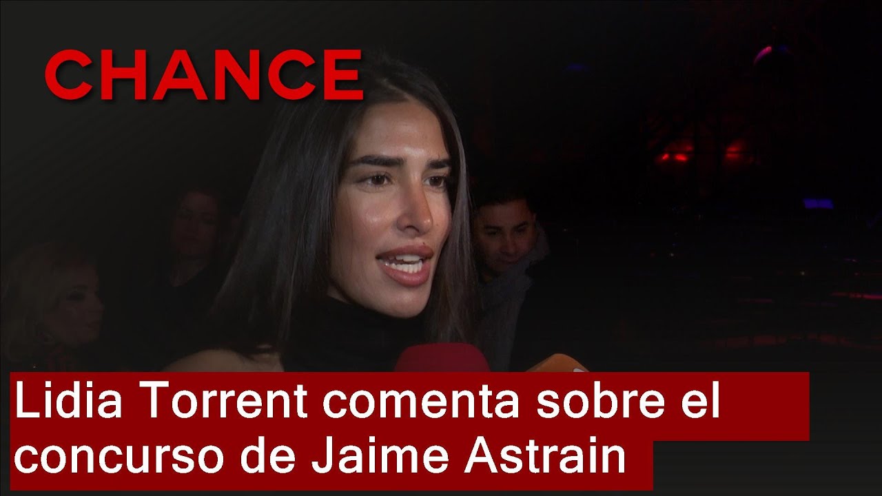 Lidia Torrent se pronuncia sobre el concurso de su pareja, Jaime Astrain