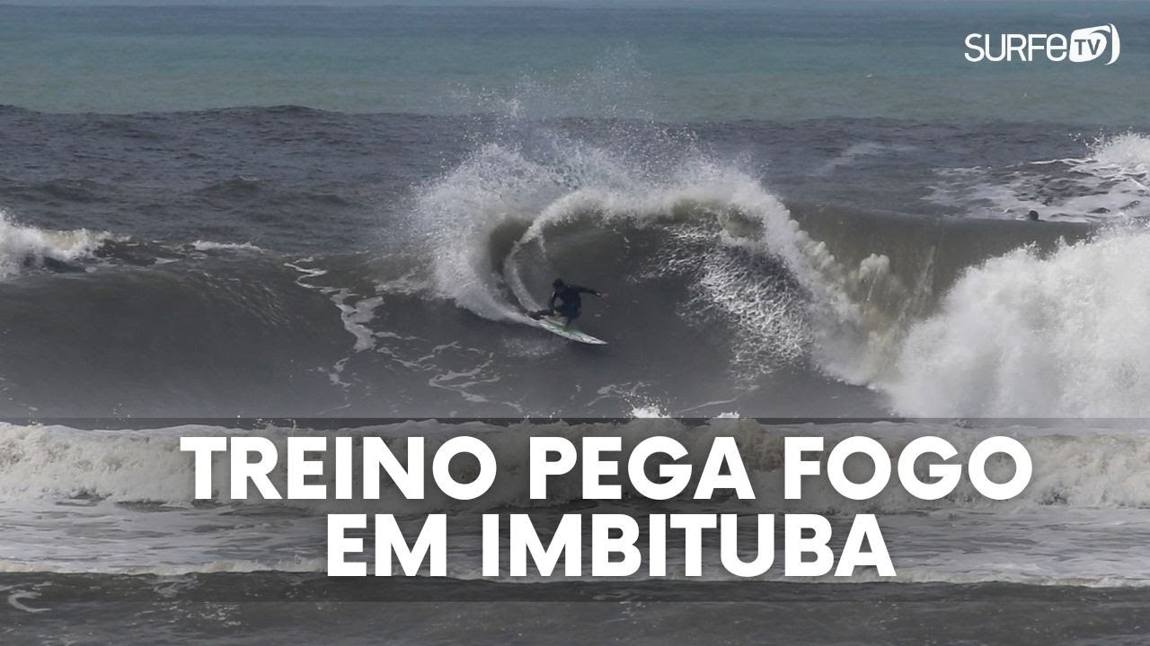 Treino pega fogo na Praia da Vila, Imbituba (SC) - Circuito Banco do Brasil de Surfe 2025 #WSL #Surf