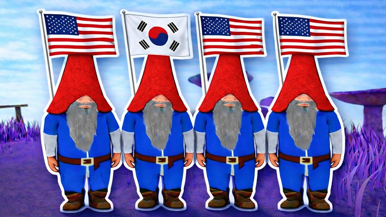 해외에서 난리난 신작 난쟁이 집털기 게임ㅋㅋ 미국인 친구들이랑 해봄