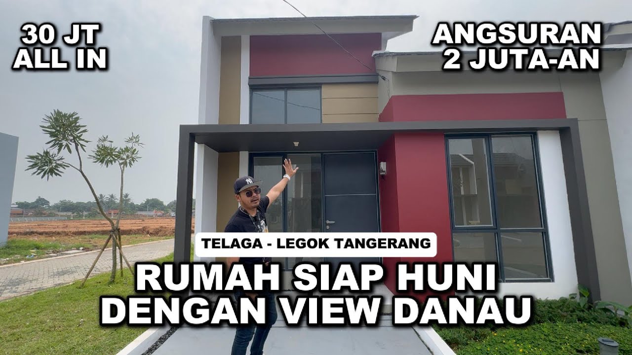 Rumah Strategis dengan Pemandangan Danau yang Menyejukkan - TELAGA LEGOK TANGERANG