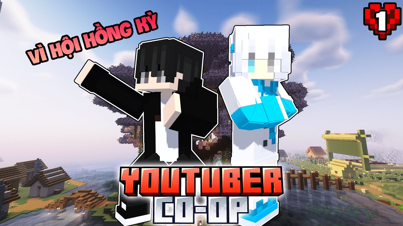 Mình Đã Gặp Lại Đứa Em Ruột Thừa KuroMC Ở Thế Giới Mới || Minecraft YTB Co-op 1.21* Tập 1