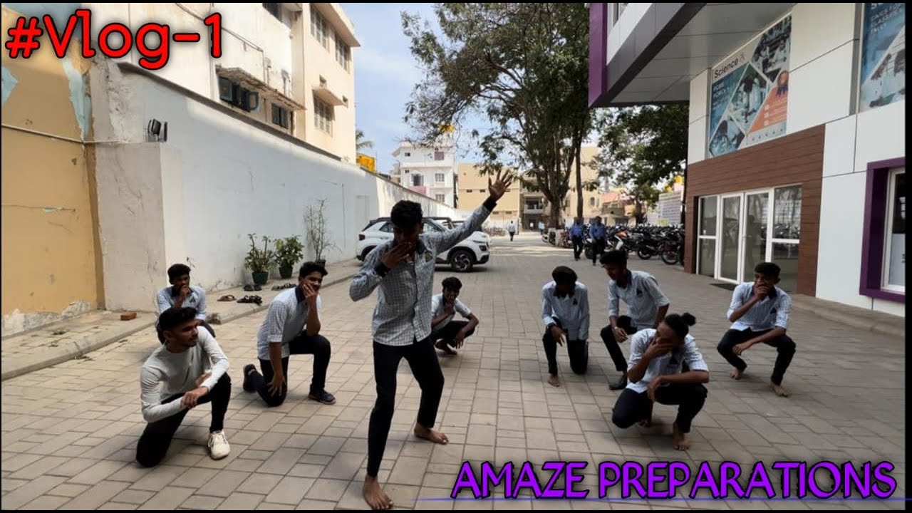 #vlog1 Most Awaited Wing-Ding-Day! AMAZE  Come On To Burn Out Your Mask Back! |VIDYANIDHI PUCOLLEGE|