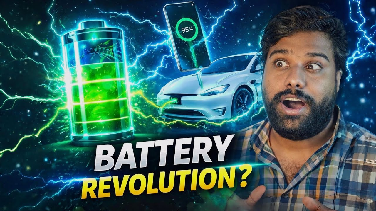Next-Gen Batteries Explained 🔋 | Power Revolution Vastunda? | Telugu Tech