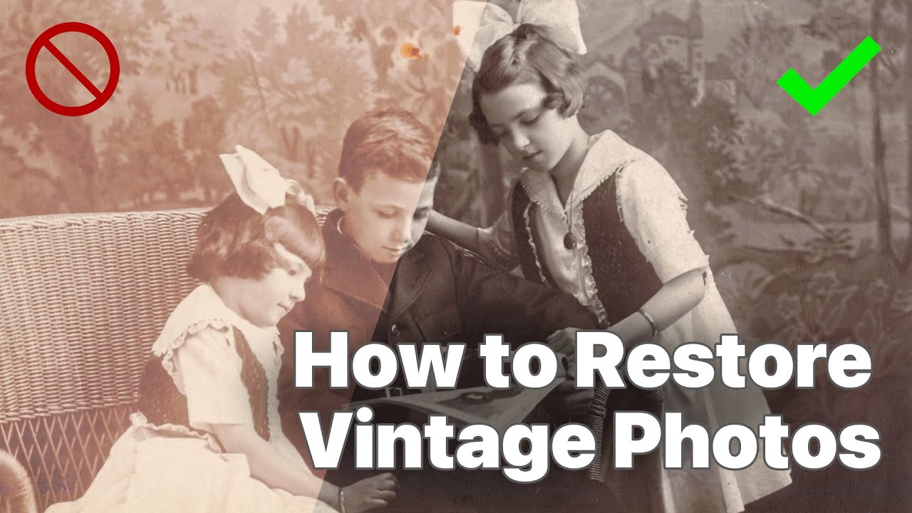 Restore Vintage Photos with ON1 Photo Raw