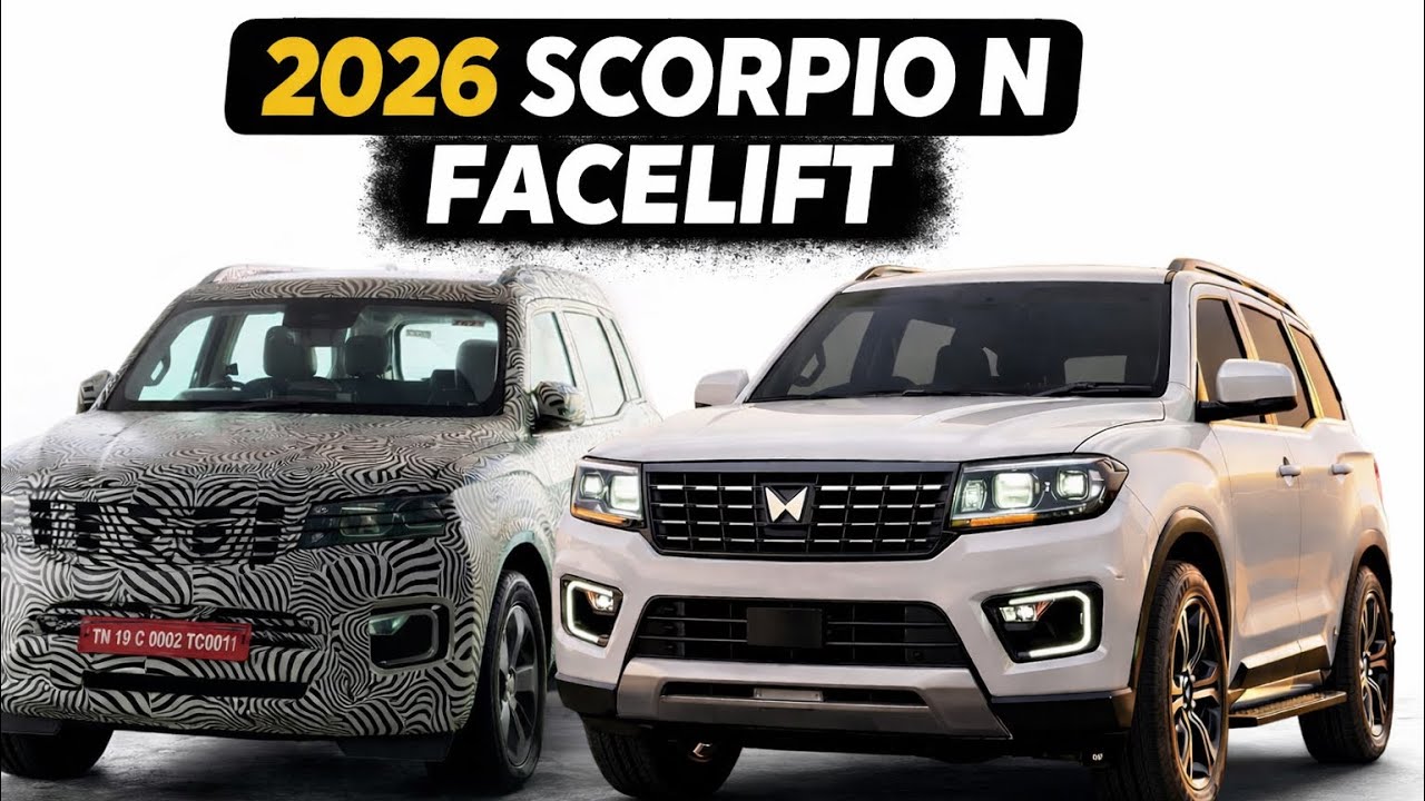 Mahindra Scorpio N Facelift 2026 🔥 Launch Date, New Look & Full Details
