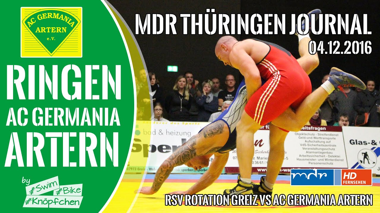 RSV Rotation Greiz vs AC Germania Artern | Ringen 2. Bundesliga | Klare Sache beim Derby | MDR