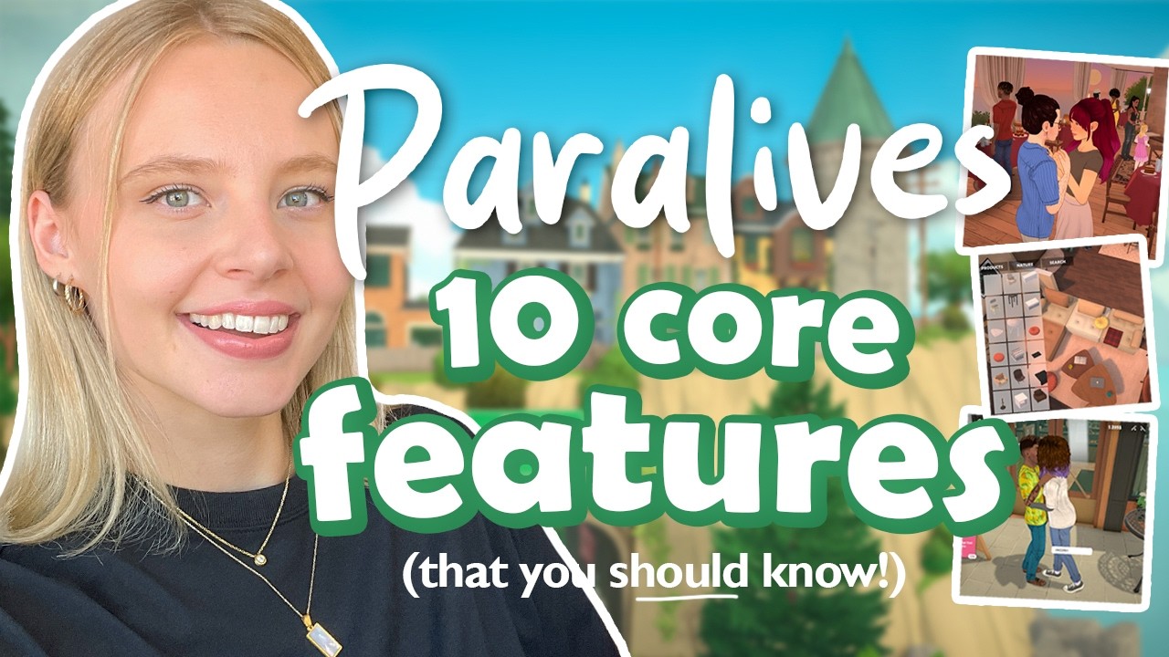 10 ОСНОВНЫХ функций в Paralives (повседневная жизнь, свидания, карьера и многое другое!)