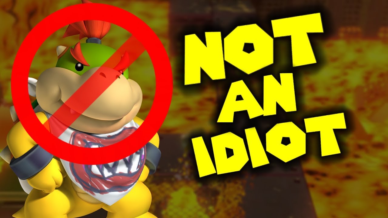 Bowser Jr is NOT AN IDIOT !