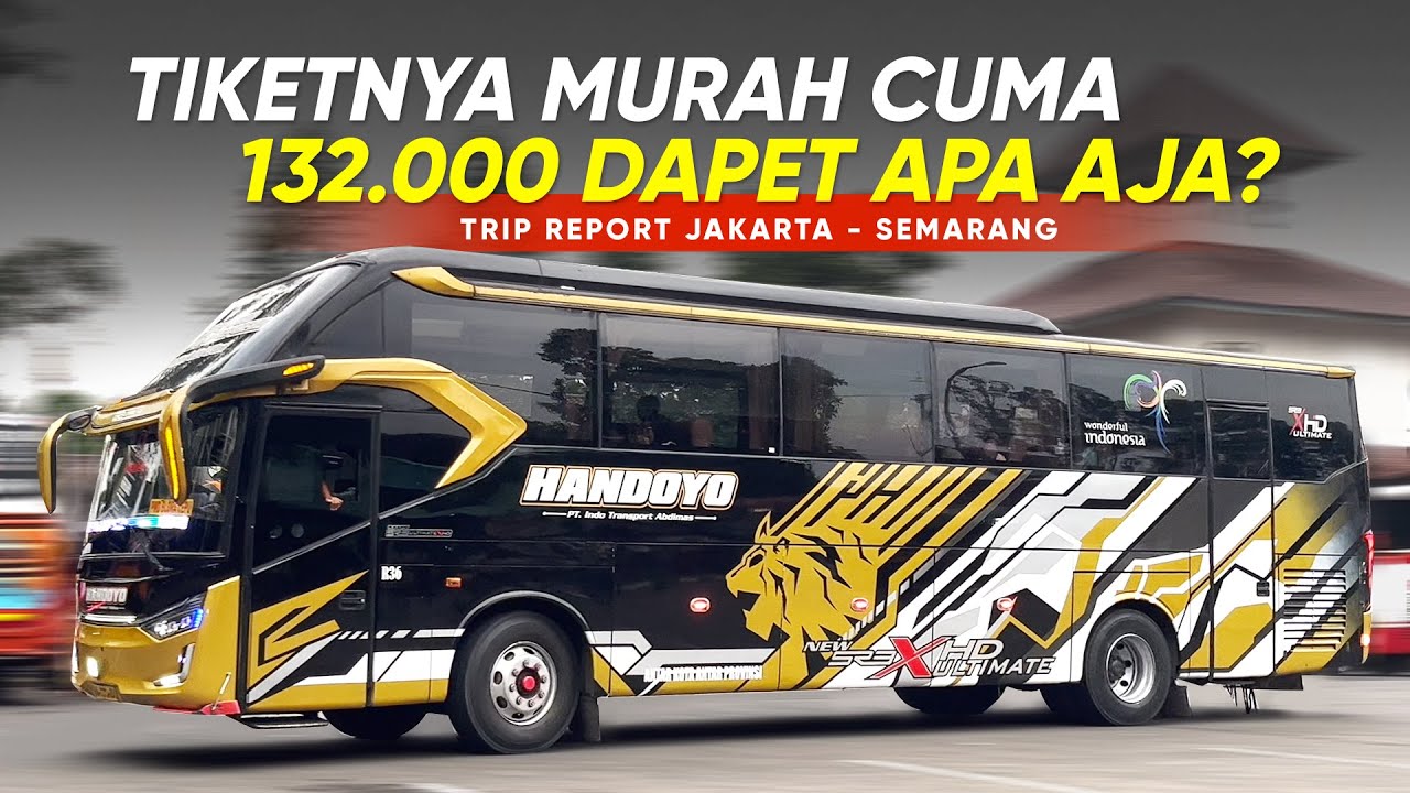 BUS INI UGAL - UGALAN TAPI BUKAN TENTANG KECEPATAN‼️ Trip Handoyo Seri Q Jakarta - Semarang