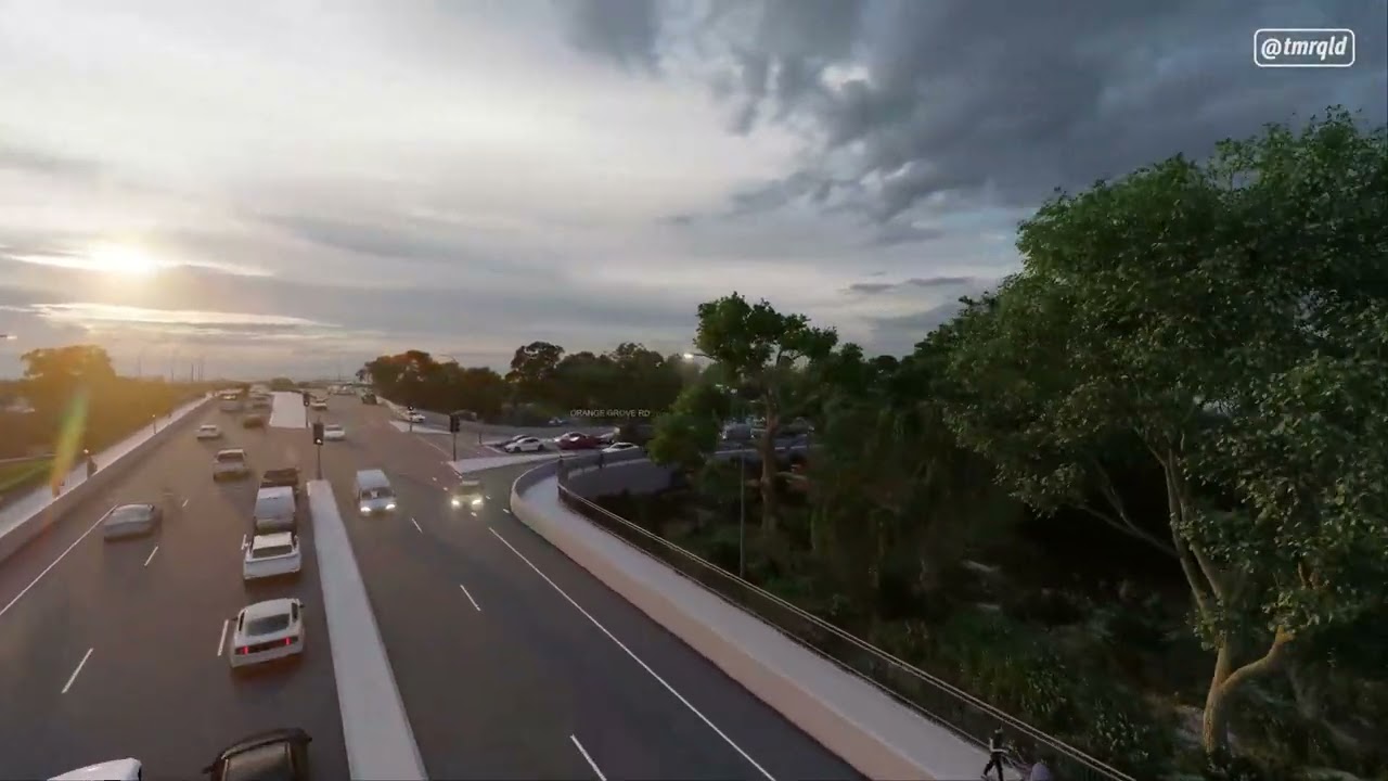 Boundary Road (Coopers Plains), rail level crossing (Option 2)