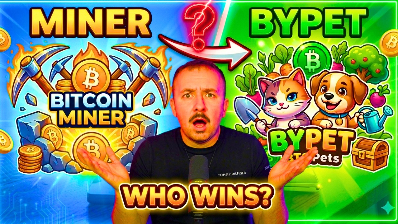 Bitcoin Miner vs ByPet: Which Mobile Crypto Game Actually Pays?