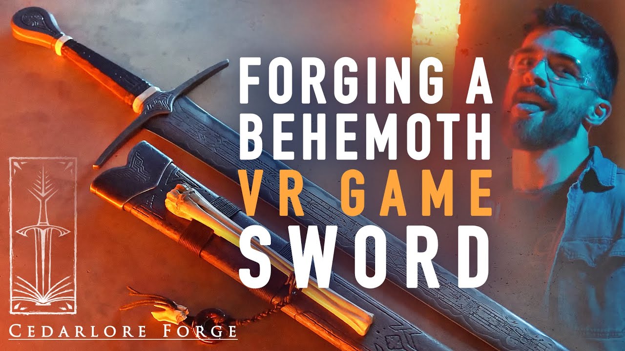 Forging a Sword for Skydance Games BEHEMOTH VR Video game ⚔️️‍🔥 Preview