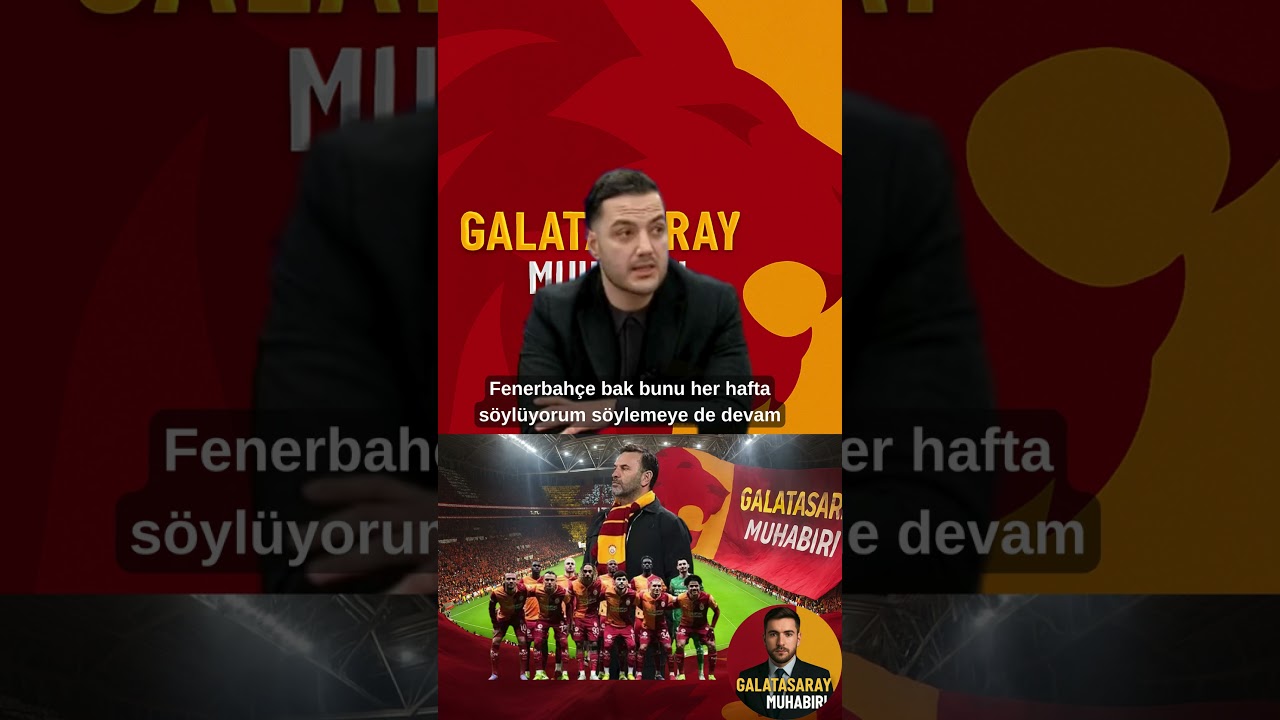 Fenerbahçe Ciddi Vaziyette Galatasaray'a Takılmış Vaziyette #galatasaray
