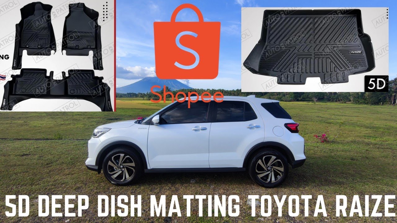 5d Deep Dish Matting for Toyota Raize