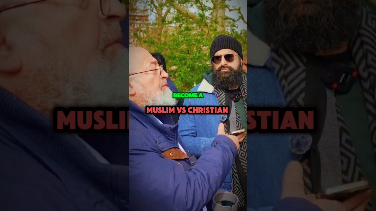 MUSLIM VS CHRISTIAN #muslim #islam #religion #speakerscorner #dawah #christian