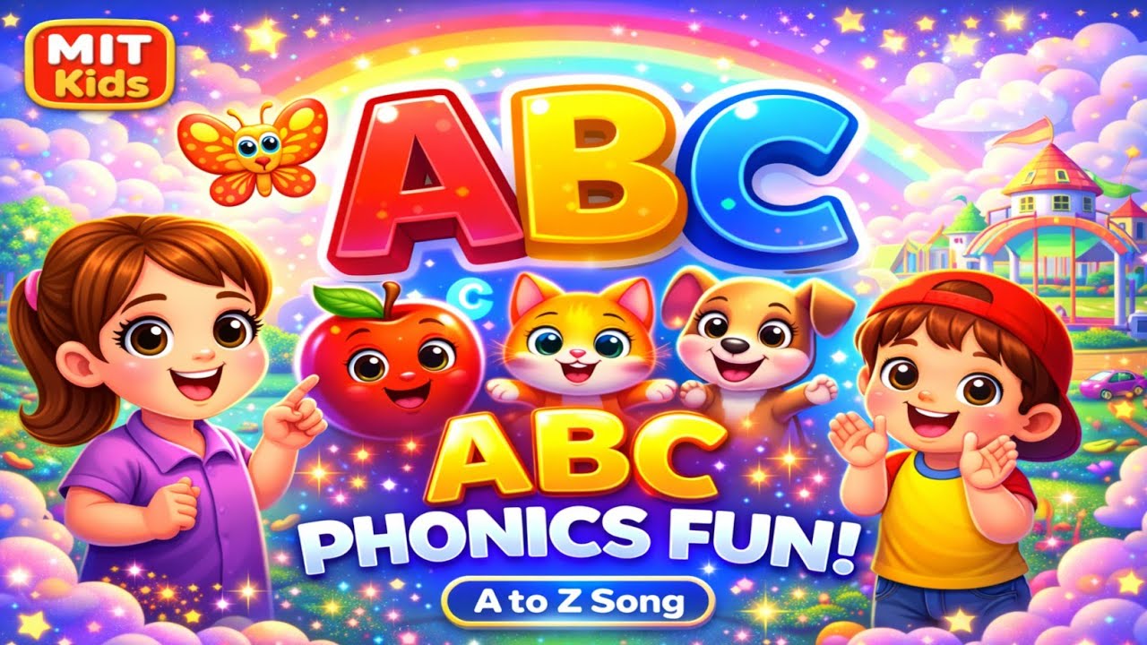 Learn ABC Alphabet A to Z | English Phonics Song for Toddlers & Preschool Kids | MIT Kids