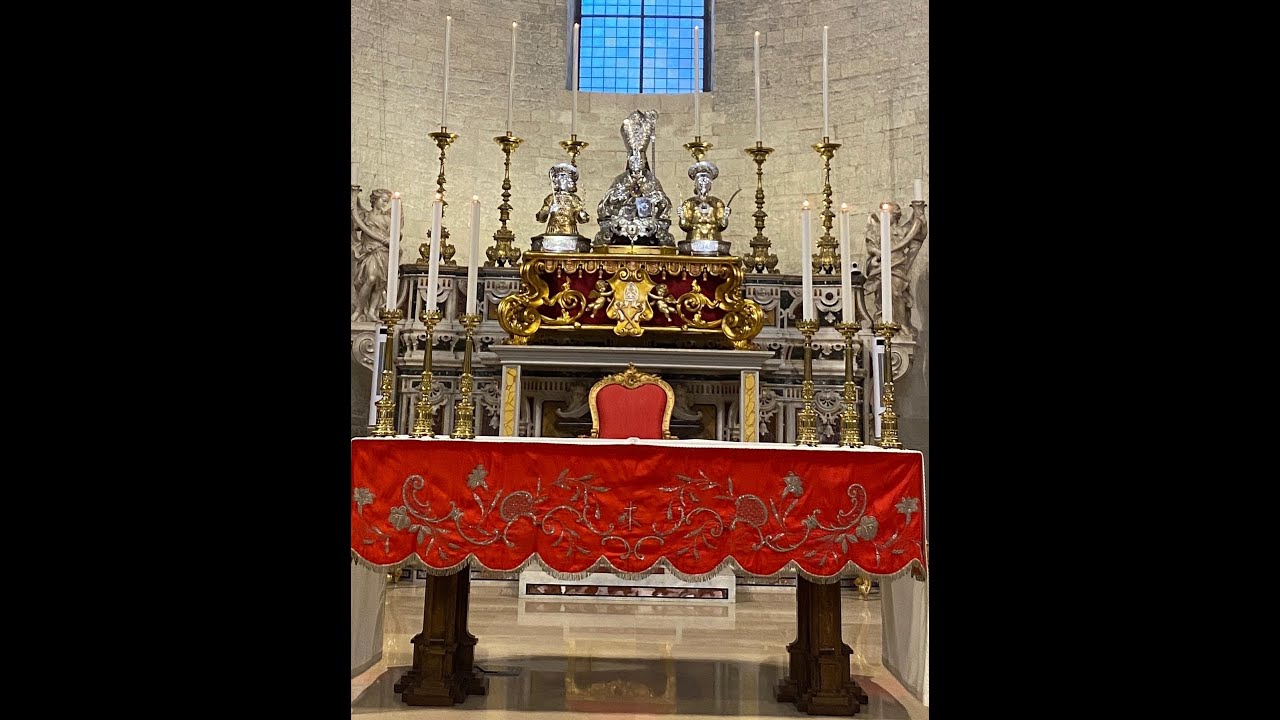 BISCEGLIE - Festa Patronale SAN MAURO, SERGIO e PANTALEONE - Intronizzazione dei Busti d'argento