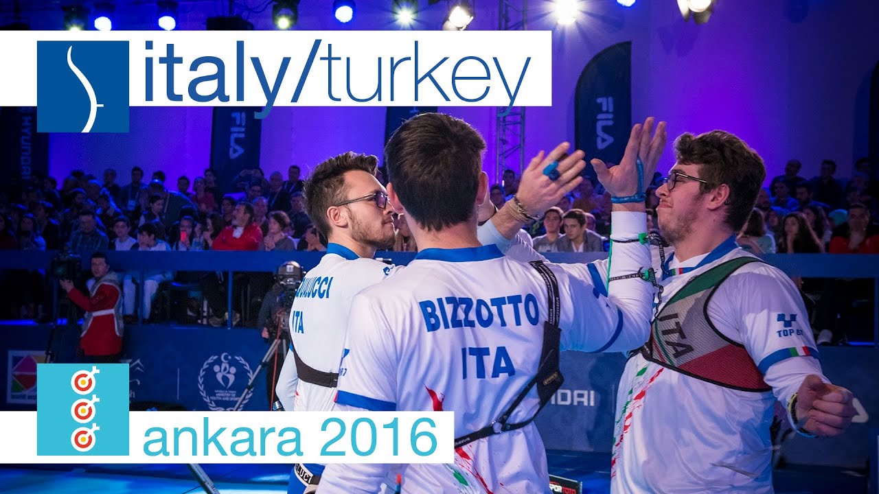 Italy v Turkey – Recurve Junior Men's Team Gold Final | Ankara 2016