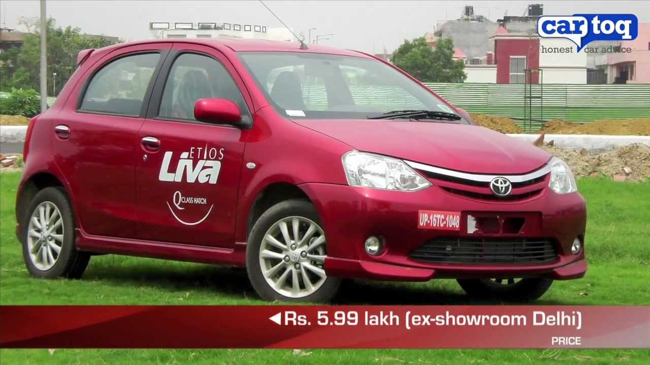 Toyota Etios Liva video review by CarToq.com