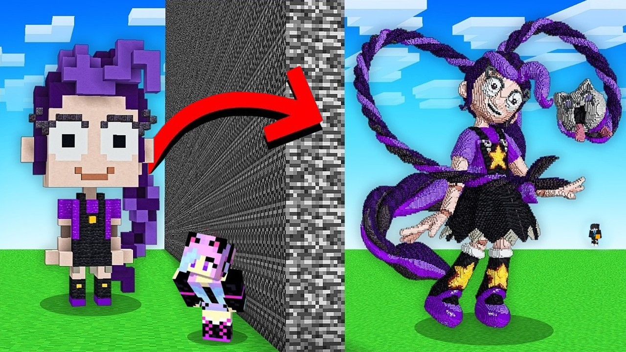 I Cheated With LILY LOVEBRAIDS In Minecraft Build Battle!