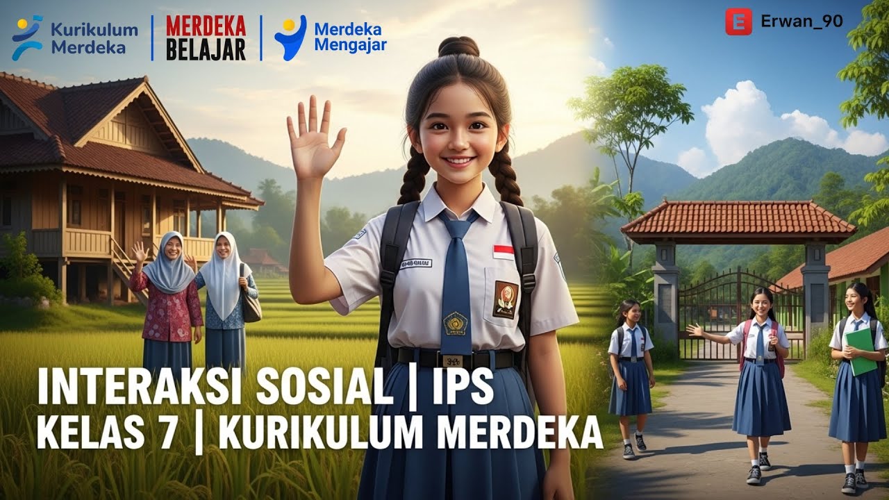 Interaksi Sosial Dalam Kehidupan Sehari-Hari | IPS Kelas 7 | Kurikulum Merdeka