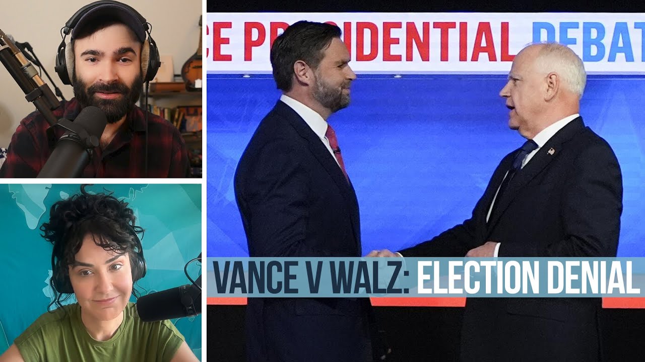 Tim Walz & JD Vance Debate: Election Denial & Abortion Subterfuge &ndash;&nbsp;EVEN MORE NEWS