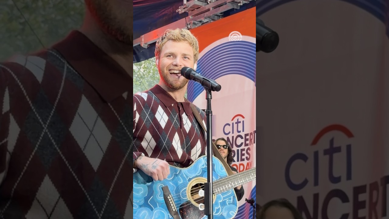 Alex Warren had great banter with our anchors onstage during his Citi Concert performance