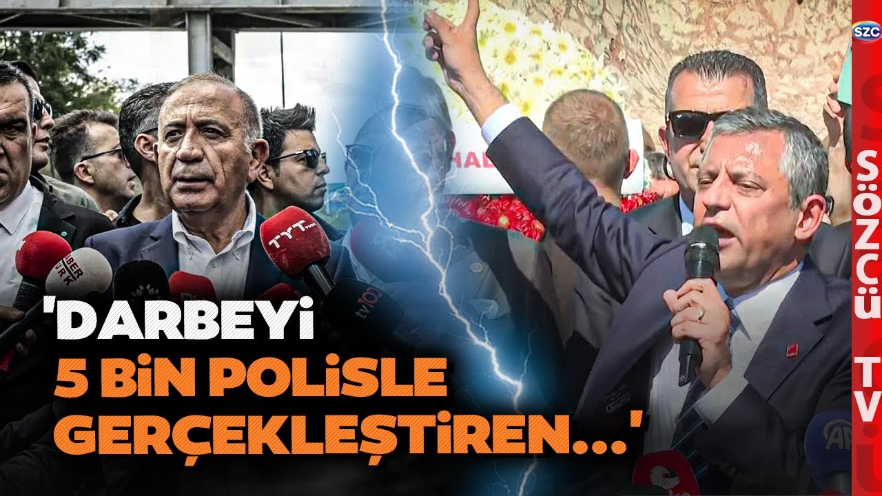 Özgür Özel Gürsel Tekin'in Gelmediği Taksim Meydanı'nı İnletti! Açık Açık Mesaj Verdi