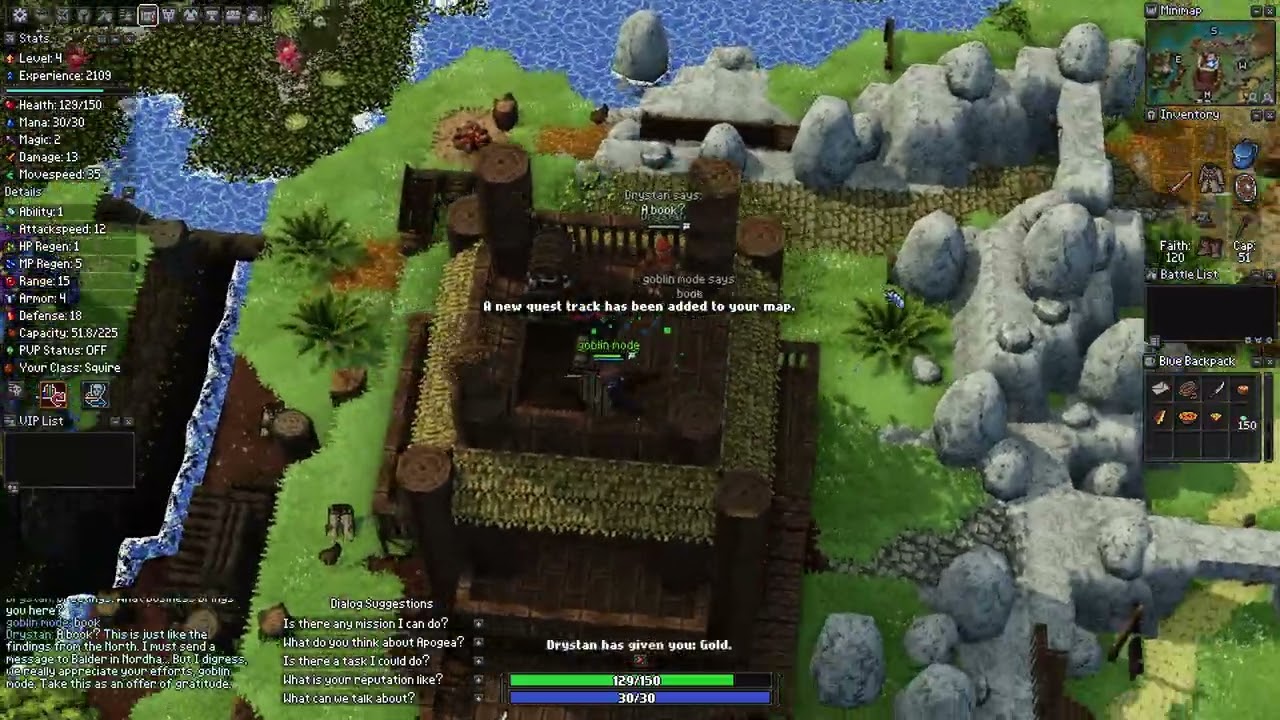 Apogea - Leveling quest route Basille lvl 7