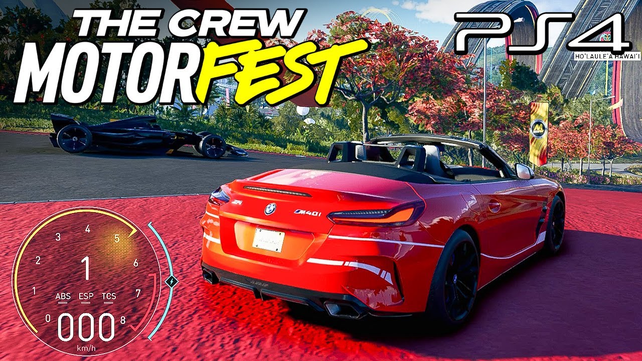The Crew Motorfest PS4 Free Roam Gameplay