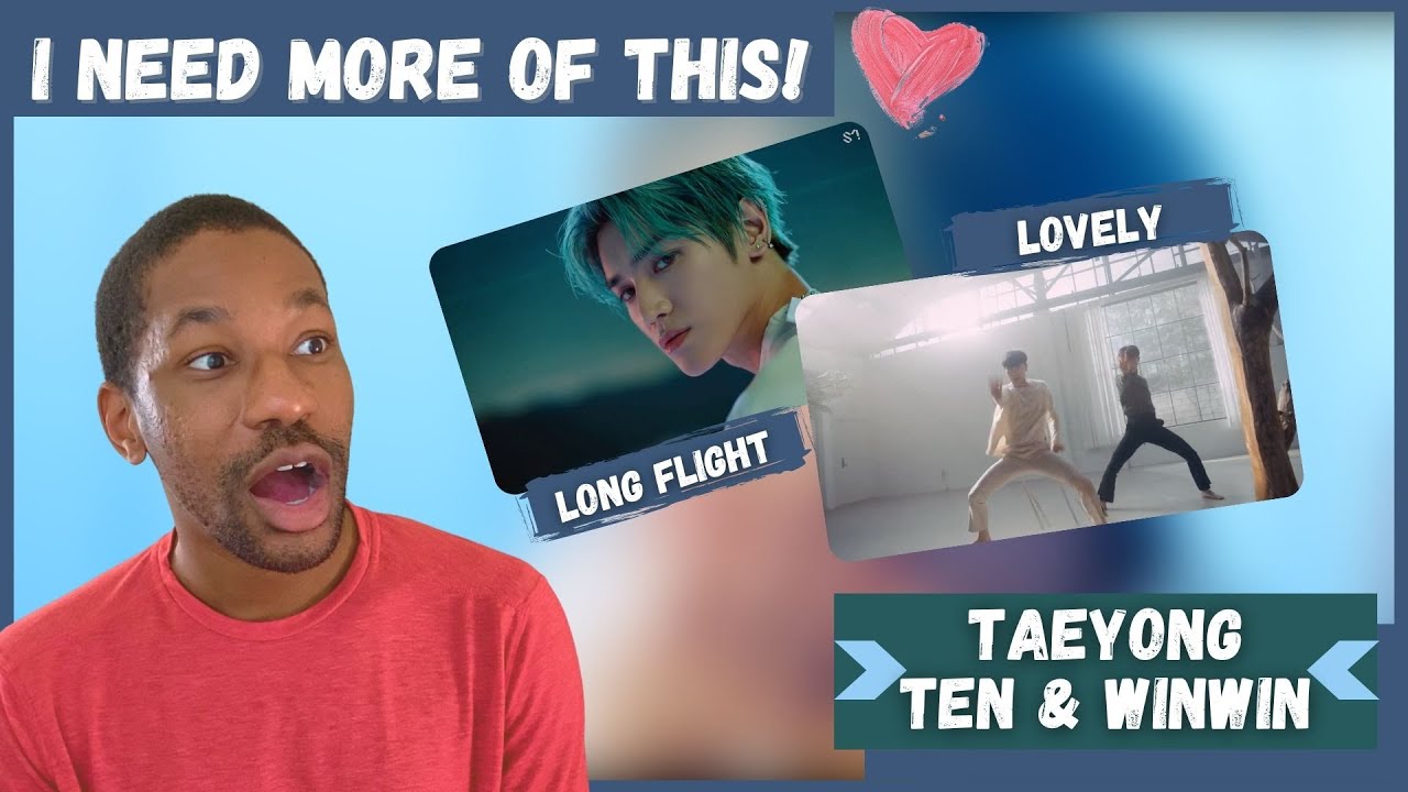 Taeyong 'Long Flight' & TEN X WINWIN Choreography: Lovely (Billie Eilish, Khalid) REACTION