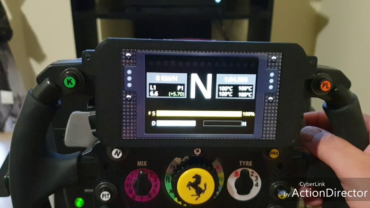 Thrustmaster Ferrari F1 Wheel Add-on - Dashboard F1