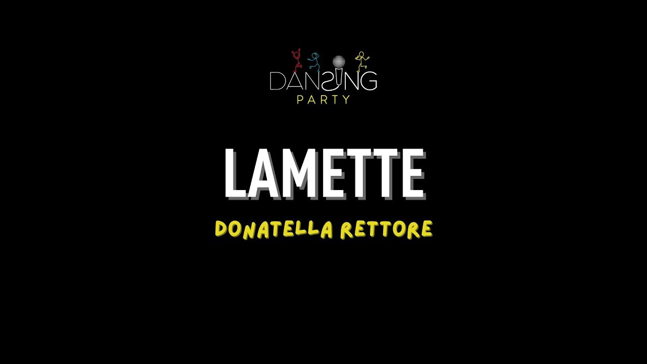 Donatella Rettore - Lamette (Testo/Lyrics Karaoke Style)