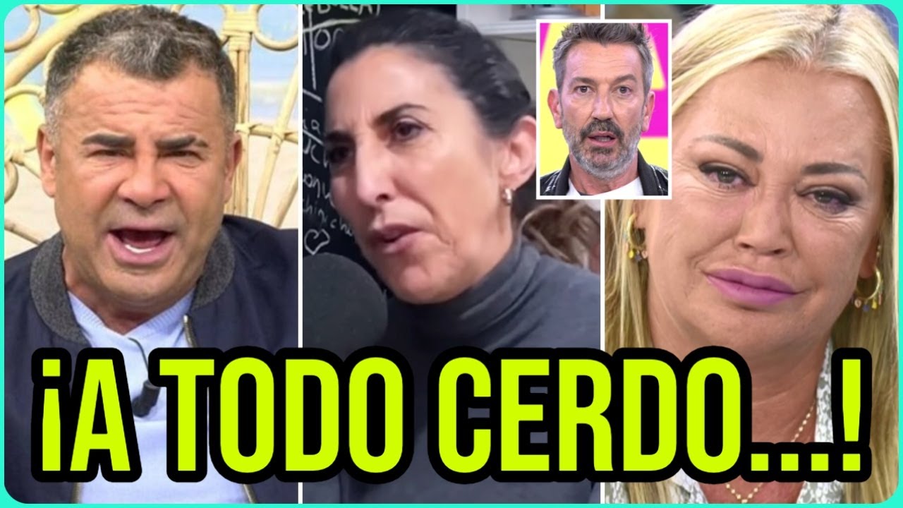 💥BRUTAL BOFETÓN de Paz Padilla a Jorge Javier y Belén Esteban y LA VERDAD de su DESPIDO en Sálvame