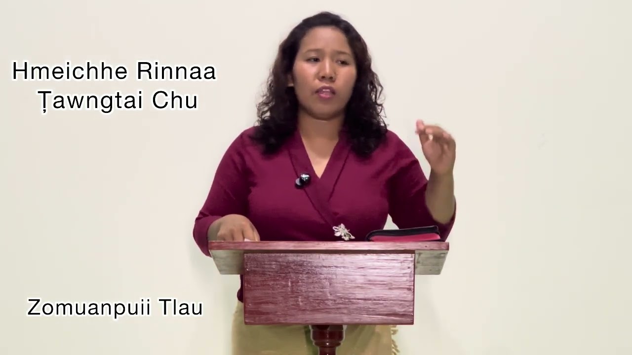 Nu Țawngtaina || Pi Zomuanpuii Tlau sermon tawi