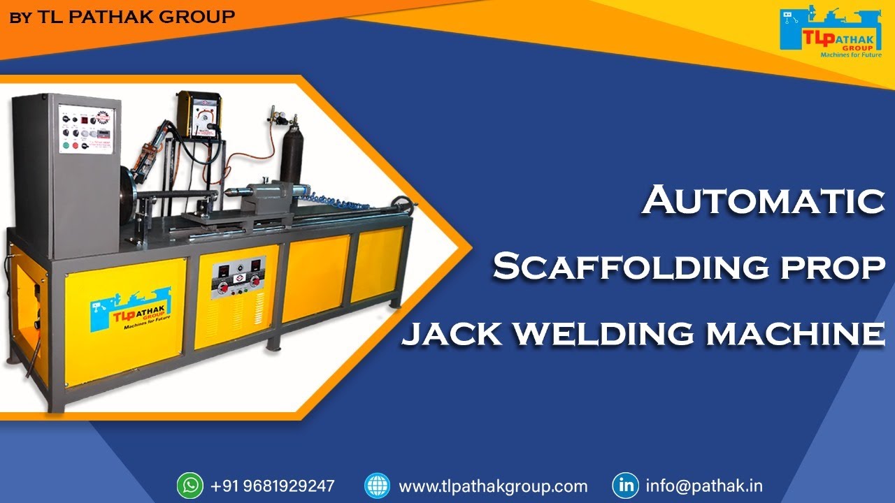 Automatic Scaffolding Prop Jack Welding Machine by TL PATHAK GROUP #welding #propjack #manufacturer