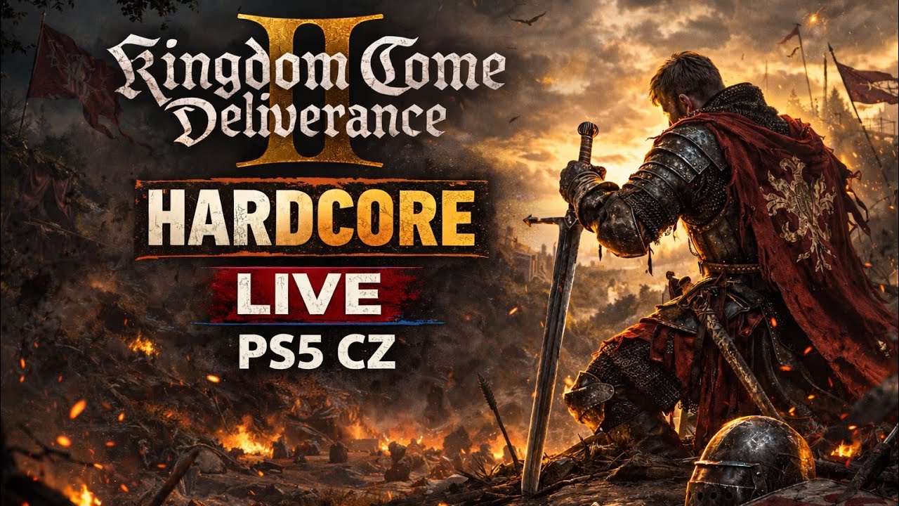 KINGDOM COME DELIVARANCE 2|live cz PS5|