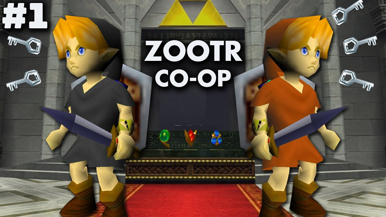 Ocarina of Time MASTER QUEST Randomizer - Part 1 - Co-op with JoshJepson