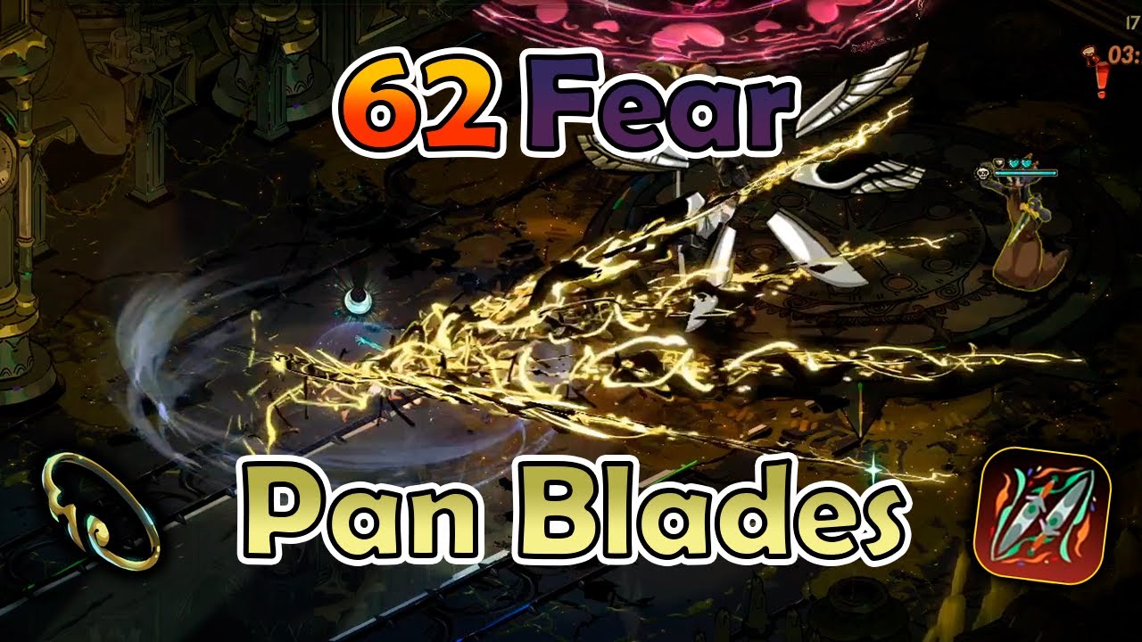 Hades 2 | 62 fear Pan Blades in 21:14.69 no Pom, no Trick Knives Underworld