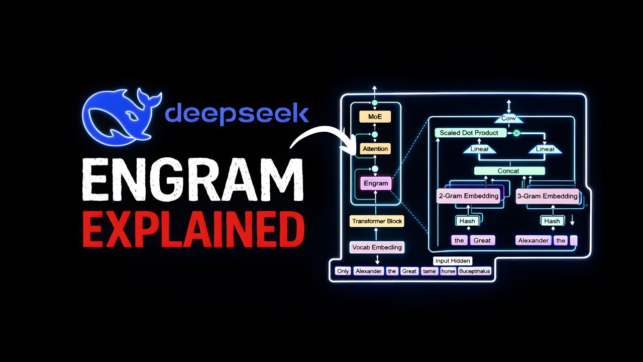 DeepSeek Engram: Мы неправильно разрабатывали программы магистратуры.