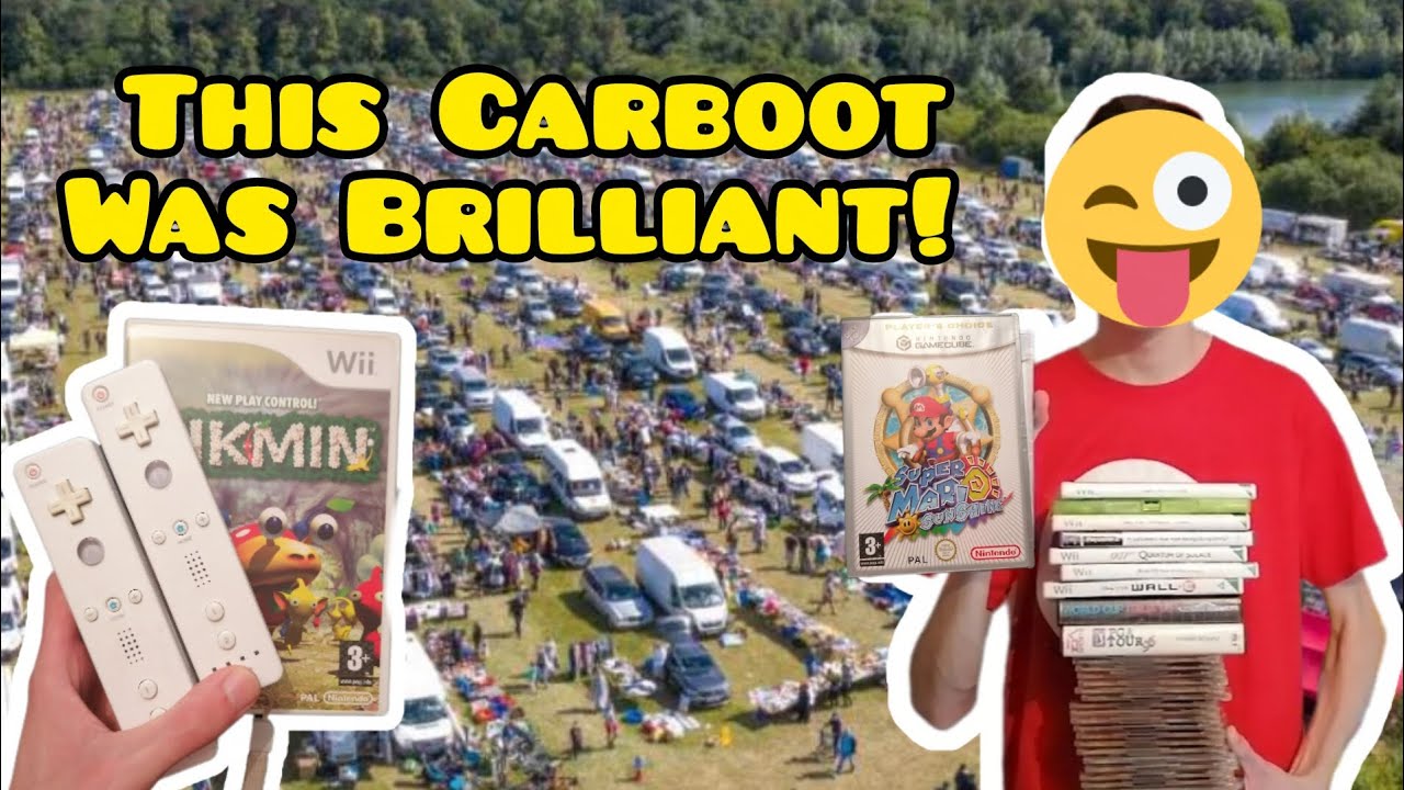 This Carboot Kept Getting Better... And Better! Nintendo, PlayStation, Xbox Pickups Haul #carboot