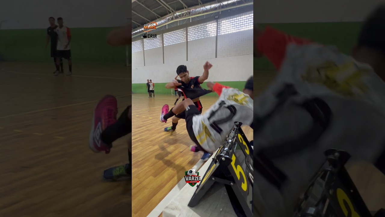 AMARELO OU VERMELHO NESSA SITUAÇÃO #futebol #futsal