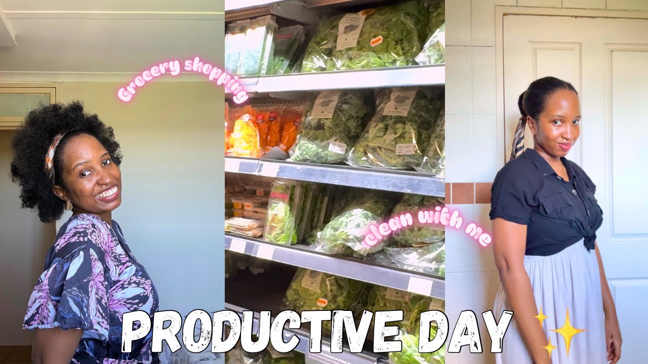 Weekly Vlog-A Productive Day in My Life🇿🇦|Cooking,Mall Groceries,New Hair &Cleaning|#LivingwithNajma