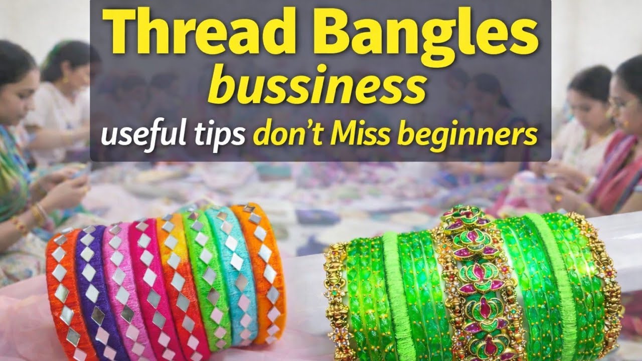 Thread Bangles making my experience | 